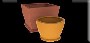 Pedestal Planters