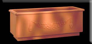 Roma Rectangular Planters