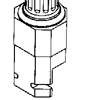 landscape compact flourscent flood lite close up