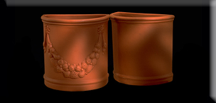 Half Round Planters