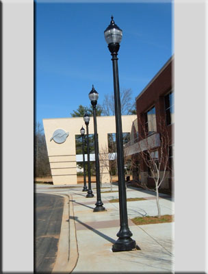 poly composite steet lights
