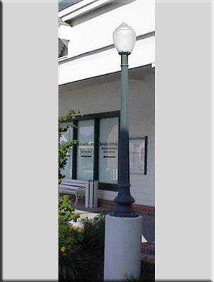 washington street light posts